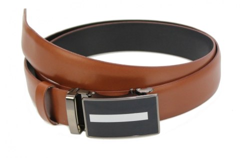 Wizytowy Pasek Skórzany 35 mm BEZ KLAMRY Dla Pełnej Klamry AUTOMAT/ZĄBEK Garnitur KOLOR PAZ35/ KONIAKOWY Wizytowy Pasek Skórzany 35 mm BEZ KLAMRY Dla Pełnej Klamry AUTOMAT/ZĄBEK Garnitur KOLOR PAZ35/ KONIAKOWY