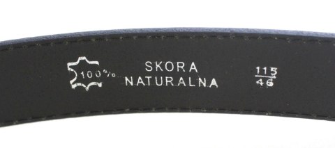 Wizytowy Pasek Skórzany 35 mm COMPLEX (PL) KONIAKOWY Pełna Klamra AUTOMAT/SAMOZACISK Garnitur SREBRNA ASZ35/KASZ29 Wizytowy Pasek Skórzany 35 mm COMPLEX (PL) KONIAKOWY Pełna Klamra AUTOMAT/SAMOZACISK Garnitur SREBRNA ASZ35/KASZ29