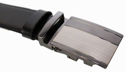 Wizytowy Pasek Skórzany 35 mm COMPLEX (PL) Pełna Klamra AUTOMAT/ZĄBEK Garnitur CZARNA NITKA Zaokrąglony AZ35/KAZ11 Wizytowy Pasek Skórzany 35 mm COMPLEX (PL) Pełna Klamra AUTOMAT/ZĄBEK Garnitur CZARNA NITKA Zaokrąglony AZ35/KAZ11