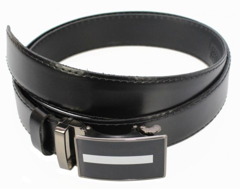 Wizytowy Pasek Skórzany 35 mm COMPLEX (PL) Pełna Klamra AUTOMAT/ZĄBEK Garnitur CZARNA NITKA Zaokrąglony AZ35/KAZ1 Wizytowy Pasek Skórzany 35 mm COMPLEX (PL) Pełna Klamra AUTOMAT/ZĄBEK Garnitur CZARNA NITKA Zaokrąglony AZ35/KAZ1