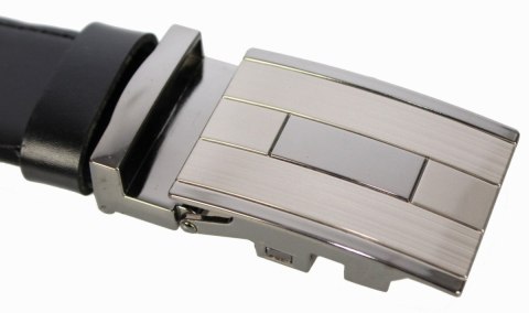 Wizytowy Pasek Skórzany 35 mm COMPLEX (PL) Pełna Klamra AUTOMAT/ZĄBEK Garnitur CZARNA NITKA Zaokrąglony AZ35/KAZ63 Wizytowy Pasek Skórzany 35 mm COMPLEX (PL) Pełna Klamra AUTOMAT/ZĄBEK Garnitur CZARNA NITKA Zaokrąglony AZ35/KAZ63