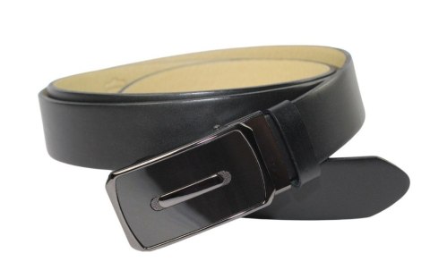 Wizytowy Pasek Skórzany 35 mm PAS-MAX (PL) Pełna Klamra AUTOMAT/SAMOZACISK Garnitur CZARNY ASZ35/KASZ27 Wizytowy Pasek Skórzany 35 mm PAS-MAX (PL) Pełna Klamra AUTOMAT/SAMOZACISK Garnitur CZARNY ASZ35/KASZ27