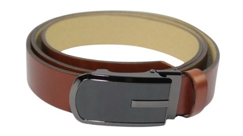Wizytowy Pasek Skórzany 35 mm PAS-MAX (PL) Pełna Klamra AUTOMAT/SAMOZACISK Garnitur KARMELOWY K40 ASZ35/KASZ26 Wizytowy Pasek Skórzany 35 mm PAS-MAX (PL) Pełna Klamra AUTOMAT/SAMOZACISK Garnitur KARMELOWY K40 ASZ35/KASZ26