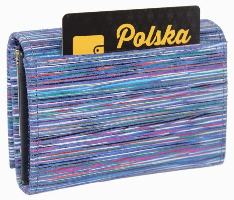 Wygodny Portfel Damski MARCO (PL) 12 cm Klamra Skóra Naturalna GRANAT MIX PD-13 Wygodny Portfel Damski MARCO (PL) 12 cm Klamra Skóra Naturalna GRANAT MIX PD-13