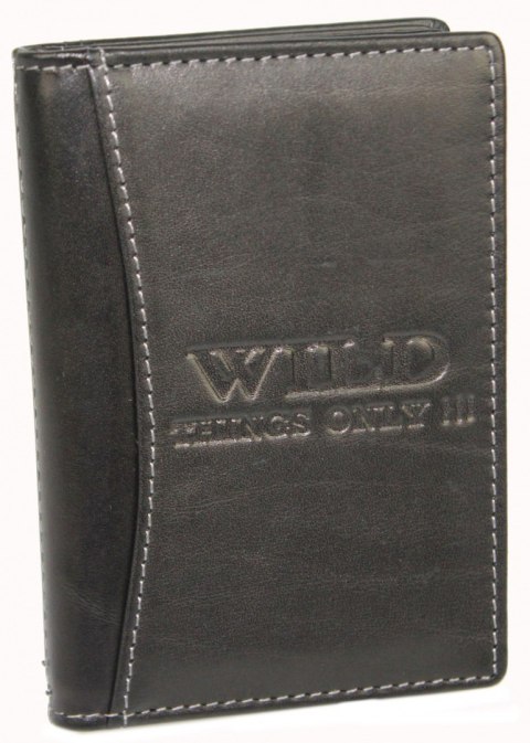 Etui Na Karty Dokumenty WILD Wizytownik Pionowy Duży Skóra Naturalna WI5521 Etui Na Karty Dokumenty WILD Wizytownik Pionowy Duży Skóra Naturalna WI5521