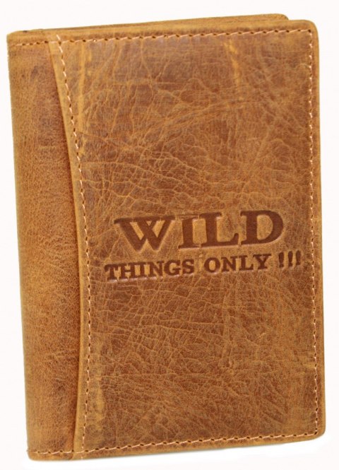 Etui Na Karty Dokumenty WILD Wizytownik Pionowy Duży Skóra Naturalna WI5521 Etui Na Karty Dokumenty WILD Wizytownik Pionowy Duży Skóra Naturalna WI5521