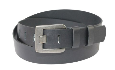 Pasek Skórzany HADA (PL) Skóra Licowa EXTRA 40 mm P4 CZARNY Pasek Skórzany HADA (PL) Skóra Licowa EXTRA 40 mm P4 CZARNY