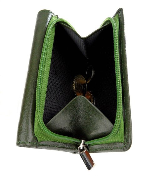 Portfel Damski Skórzany Z.RICARDO (PL) 12 cm Skóra Licowa Suwak ZR26 Portfel Damski Skórzany Z.RICARDO (PL) 12 cm Skóra Licowa Suwak ZR26