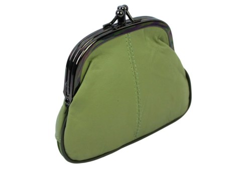 Sakiewka Uniwersalna Klamerka Skóra Naturalna ''WZÓR I'' 0546 11,5 x 13 cm DUO Sakiewka Uniwersalna Klamerka Skóra Naturalna ''WZÓR I'' 0546 11,5 x 13 cm DUO