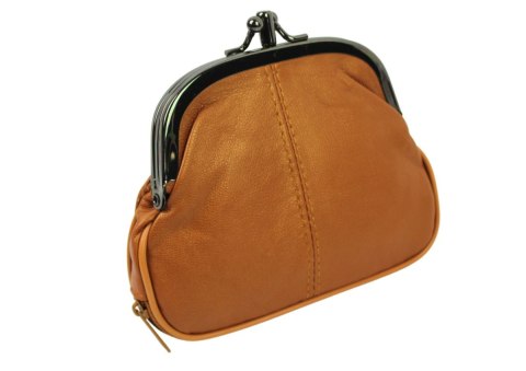 Sakiewka Uniwersalna Klamerka Skóra Naturalna ''WZÓR I'' 0546 11,5 x 13 cm DUO Sakiewka Uniwersalna Klamerka Skóra Naturalna ''WZÓR I'' 0546 11,5 x 13 cm DUO