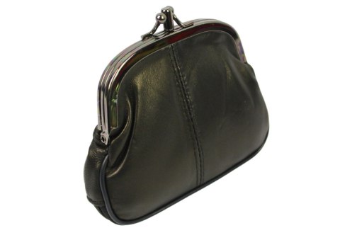 Sakiewka Uniwersalna Klamerka Skóra Naturalna ''WZÓR I'' 0546 11,5 x 13 cm DUO Sakiewka Uniwersalna Klamerka Skóra Naturalna ''WZÓR I'' 0546 11,5 x 13 cm DUO