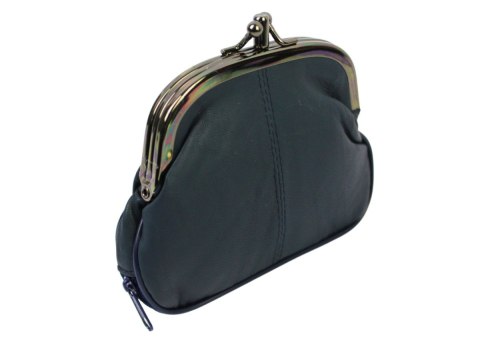 Sakiewka Uniwersalna Klamerka Skóra Naturalna ''WZÓR I'' 0546 11,5 x 13 cm DUO Sakiewka Uniwersalna Klamerka Skóra Naturalna ''WZÓR I'' 0546 11,5 x 13 cm DUO