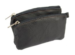 Etui Na Klucze Podwójne Portfelik Kluczówka POLSKA GALANTERIA (PL) Skóra Naturalna Na Jeden Komplet Kluczy 12 x 8 x 2,5 [cm]