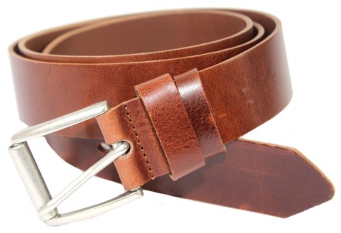 Pasek Męski Skórzany ARUCCE (PL) Skóra Licowa EXTRA 40 mm JASNY BRĄZOWY POŁYSK Gładki Klamra Tradycyjna (Z ROLKĄ) Pasek Męski Skórzany ARUCCE (PL) Skóra Licowa EXTRA 40 mm JASNY BRĄZOWY POŁYSK Gładki Klamra Tradycyjna (Z ROLKĄ)