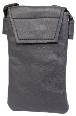 Paszportówka PolskaGalanteria (PL) Skóra Naturalna Klapka 1 Zamek Średnia Na Szyję 17 x 10 x 1 [cm]