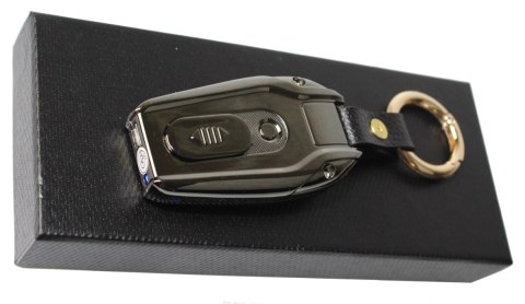 Praktyczna Elektryczna Zapalniczka Plazmowa USB Z Kablem Mikro USB Latarka BRELOK Do Kluczyków Samochodowych HONDA CZARNA Praktyczna Elektryczna Zapalniczka Plazmowa USB Z Kablem Mikro USB Latarka BRELOK Do Kluczyków Samochodowych HONDA CZARNA