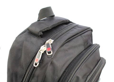 Solidny Plecak Bag Street ''DE LUXE'' Duży Z Funkcją Noszenia Laptopa BS4038 15''