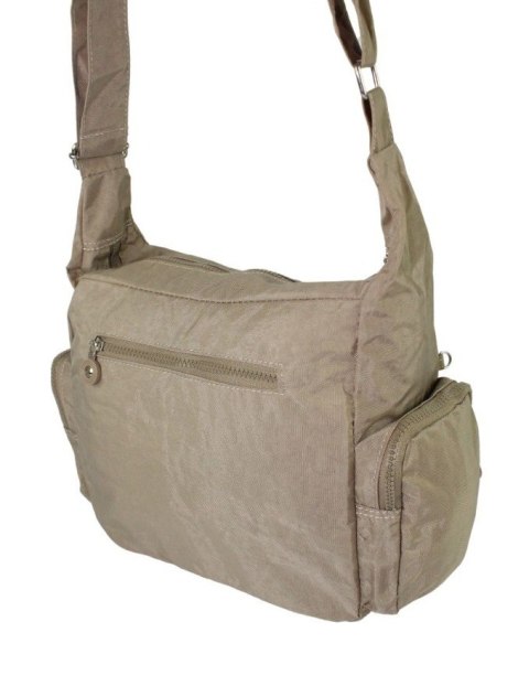 Stylowa Pozioma Torba Średnia Na Ramię Bag Street NR 2219 KAWA Z MLEKIEM Stylowa Pozioma Torba Średnia Na Ramię Bag Street NR 2219 KAWA Z MLEKIEM
