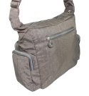 Stylowa Pozioma Torba Średnia Na Ramię Bag Street NR 2219 SZARY