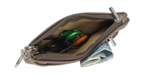 Etui Na Klucze Skórzane JENNIFER JONES Skóra Włoska Kluczówka JJ1010 13 x 6,5 x 1 [cm]