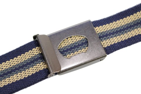 Pasek Parciany Loren Bawełniany PARCIAK 40 mm Z Klamrą Zatrzaskową GRANAT ŻÓŁTY i GRAFITOWY Szeroki Pasek Parciany Loren Bawełniany PARCIAK 40 mm Z Klamrą Zatrzaskową GRANAT ŻÓŁTY i GRAFITOWY Szeroki