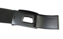 Pasek Parciany TRK (PL) Bawełniany PARCIAK 40 mm Z Klamrą Zatrzaskową CZARNĄ Schowek Wewnątrz Szeroki