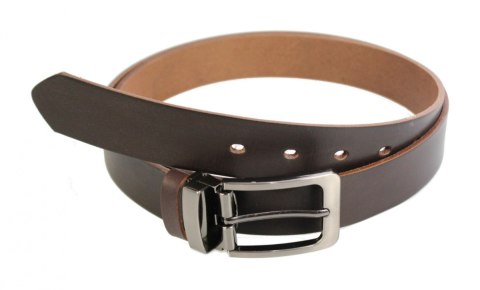 Pasek Skórzany ARUCCE (PL) Skóra Licowa EXTRA 35 mm CZEKOLADOWY Gładki Klamra Nowoczesna Pasek Skórzany ARUCCE (PL) Skóra Licowa EXTRA 35 mm CZEKOLADOWY Gładki Klamra Nowoczesna