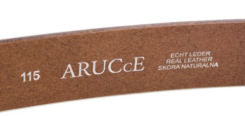 Pasek Skórzany ARUCCE (PL) Skóra Licowa EXTRA 35 mm CZEKOLADOWY Gładki Klamra Nowoczesna Pasek Skórzany ARUCCE (PL) Skóra Licowa EXTRA 35 mm CZEKOLADOWY Gładki Klamra Nowoczesna