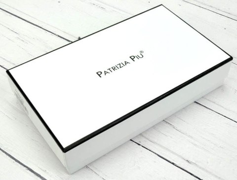 Portfel Damski PATRIZIA Skóra Licowa Długi MAX Z Suwakiem I Dodatkowym Organizerem FF-122 CZERWONY RFID 19,5 x 10 x 3,5 [cm]