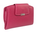 Portfel Damski Skóra Licowa MONEY MAKER 13 cm Suwak Na Zewnątrz Kuferek Wzór I 12126B 13x9x3