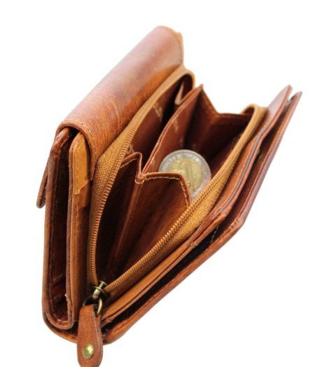 Portfel Damski Skórzany Jennifer Jones Skóra Licowa 13 cm Z Suwakiem Na Zewnątrz 5627 Portfel Damski Skórzany Jennifer Jones Skóra Licowa 13 cm Z Suwakiem Na Zewnątrz 5627