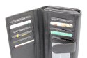 Portfel Damski Skórzany NORDEE Surowa Skóra Licowa Długi Z Suwakiem Dodatkowym Organizerem CZERWONY GG-05-DES 18 x 10 x 4