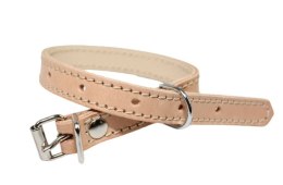 Solidna Obroża Dla Psa Jucht Skóra Naturalna 12 mm 20-28 [cm] WIREX (PL)