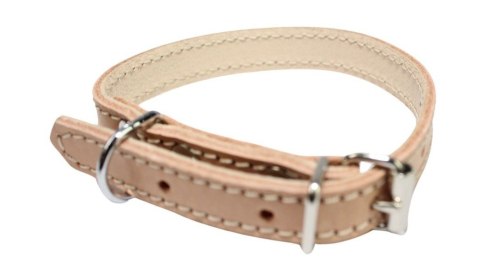 Solidna Obroża Dla Psa Jucht Skóra Naturalna 12 mm 20-28 [cm] WIREX (PL)