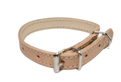 Solidna Obroża Dla Psa Jucht Skóra Naturalna 16 mm 20-28 [cm] WIREX (PL)