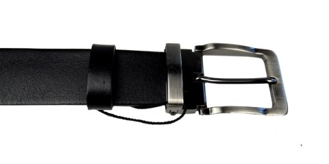 Pasek Męski Skórzany PAS-MAX (PL) Skóra Licowa EXTRA 35 mm Czarny Gładki Klamra Nowoczesna Pasek Męski Skórzany PAS-MAX (PL) Skóra Licowa EXTRA 35 mm Czarny Gładki Klamra Nowoczesna