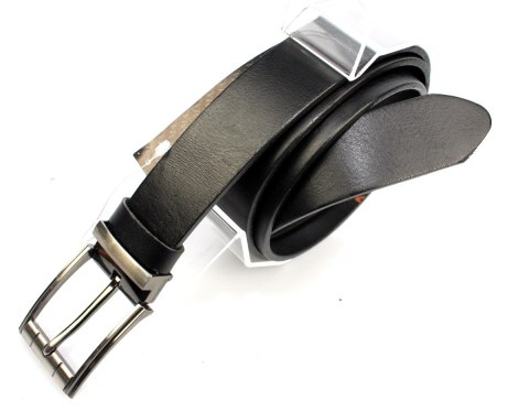 Pasek Męski Skórzany PAS-MAX (PL) Skóra Licowa EXTRA 35 mm Czarny Gładki Klamra Nowoczesna Pasek Męski Skórzany PAS-MAX (PL) Skóra Licowa EXTRA 35 mm Czarny Gładki Klamra Nowoczesna