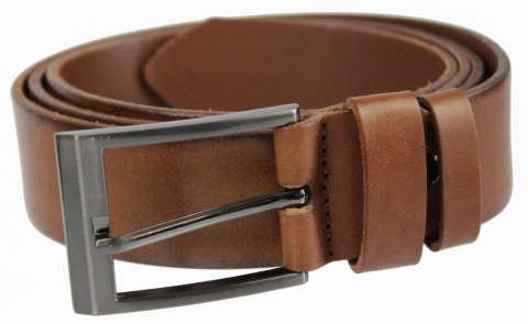 Pasek Skórzany ARUCCE (PL) Skóra Licowa 40 mm BRĄZOWY Pasek Skórzany ARUCCE (PL) Skóra Licowa 40 mm BRĄZOWY