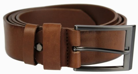 Pasek Skórzany ARUCCE (PL) Skóra Licowa 40 mm BRĄZOWY Pasek Skórzany ARUCCE (PL) Skóra Licowa 40 mm BRĄZOWY