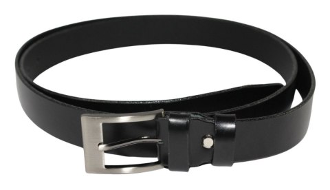 Pasek Skórzany GRETOS (PL) Skóra Licowa EXTRA 30 mm CZARNY Gładki Klamra Tradycyjna Pasek Skórzany GRETOS (PL) Skóra Licowa EXTRA 30 mm CZARNY Gładki Klamra Tradycyjna