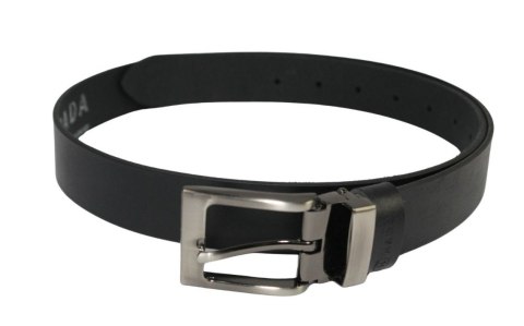 Pasek Skórzany Męski HADA (PL) Gładki Klamra Nowoczesna 30 mm Skóra Naturalna CZARNY LICÓWKA Pasek Skórzany Męski HADA (PL) Gładki Klamra Nowoczesna 30 mm Skóra Naturalna CZARNY LICÓWKA