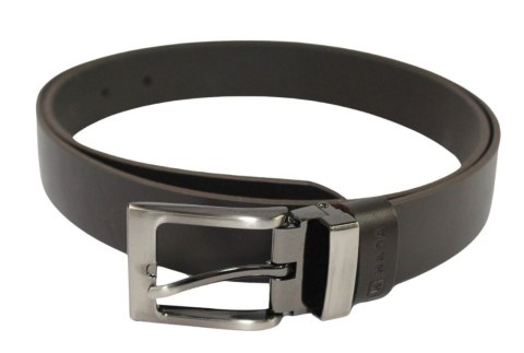 Pasek Skórzany Męski HADA (PL) Gładki Klamra Nowoczesna 30 mm Skóra Naturalna CZEKOLADOWY Pasek Skórzany Męski HADA (PL) Gładki Klamra Nowoczesna 30 mm Skóra Naturalna CZEKOLADOWY
