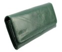 Portfel Damski ANDRUS (PL) Długi Klamra Skóra Naturalna Licowa KLASYK RIFD 16,5 x 9,5 x 3,5 [cm]