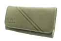 Portfel Damski ANDRUS (PL) Długi Klamra Skóra Naturalna Licowa KLASYK RIFD 16,5 x 9,5 x 3,5 [cm]