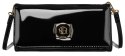 Portfel Damski Rovicky (PL) Skóra Włoska Poziomy z Funkcją Torebki R-MW-01-6083 CZARNY 21 x 11 x 4 [cm]