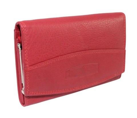 Portfel Damski Skórzany MONEY MAKER Skóra Licowa Duży Z Klamrą RIFD 12131B 16 x 9,5x 3 Portfel Damski Skórzany MONEY MAKER Skóra Licowa Duży Z Klamrą RIFD 12131B 16 x 9,5x 3
