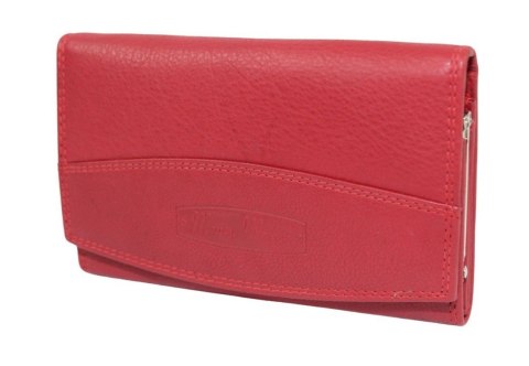 Portfel Damski Skórzany MONEY MAKER Skóra Licowa Duży Z Klamrą RIFD 12131B 16 x 9,5x 3 Portfel Damski Skórzany MONEY MAKER Skóra Licowa Duży Z Klamrą RIFD 12131B 16 x 9,5x 3