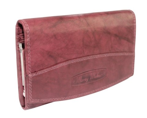 Portfel Damski Skórzany MONEY MAKER Skóra Licowa Duży Z Klamrą RIFD 12131B 16 x 9,5x 3 Portfel Damski Skórzany MONEY MAKER Skóra Licowa Duży Z Klamrą RIFD 12131B 16 x 9,5x 3
