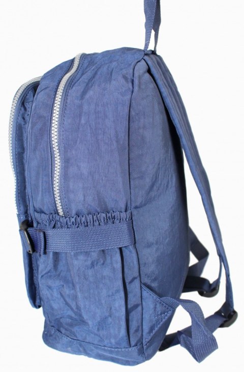 Praktyczny Plecak Materiałowy BAG STREET 2216 GRANATOWY 35 x 26 x 15 cm Praktyczny Plecak Materiałowy BAG STREET 2216 GRANATOWY 35 x 26 x 15 cm