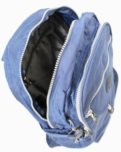 Praktyczny Plecak Materiałowy BAG STREET 2216 GRANATOWY 35 x 26 x 15 cm Praktyczny Plecak Materiałowy BAG STREET 2216 GRANATOWY 35 x 26 x 15 cm